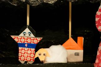 origami marionnette