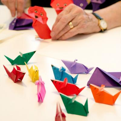 Contes en origami et en ayatori atelier Junko Murakami